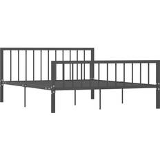 160cm - Metaal Bedframes vidaXL Metal 84cm