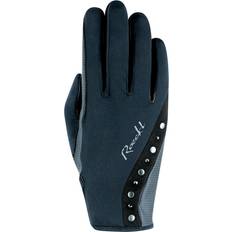 Azul Guantes Roeckl Guantes de Equitación Jardy - Black