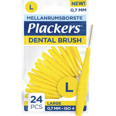 Plackers Mellanrumsborstar Plackers Dental Brush 0.7mm 24-pack