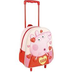 Allegiant Air Children's Luggage Cerda 3D Nursery Glitter Peppa Pig 31cm