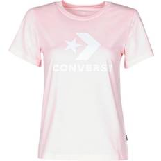 Converse T-Shirts Converse Star Chevron Center Front Tee - Pink