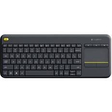 Logitech K400 Plus RF Qwertz Suizo Negro