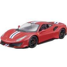 Maquettes BBurago Voiture Ferrari 488 Pista 1:24 Rouge