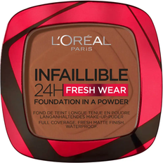 Infallible powder foundation L'Oréal Paris Infallible 24H Fresh Wear Foundation in a Powder #375 Deep Amber