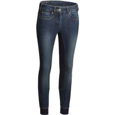 Ariat Women's Halo Denim Seat Riding Breech - Marine Cotton