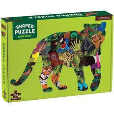 Mudpuppy Puslespil Mudpuppy Shaped Puzzle Rainforest 300 Pieces