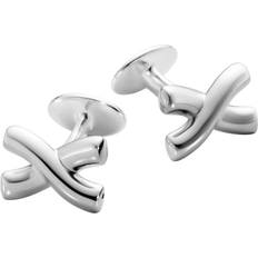 Georg Jensen Manschettknappar Georg Jensen Classic X Cufflinks - Silver