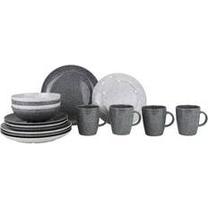 Melamina Servizi da Tavola Gimex Classic Line Granite Dinner Set 16pcs