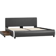 vidaXL Bed Frame with Drawers 72cm 140x200cm
