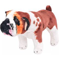 Métal Peluches vidaXL Standing Bulldog 29cm