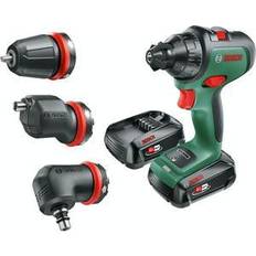 2.5 Ah Cacciaviti Bosch Trapano avvitatore AdvancedDrill 18 3 mandrini 2 batterie da 2,5 Ah caricabatteria 06039B5008