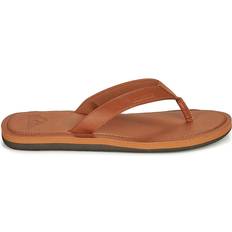 Polyester Slippers Quiksilver Molokai Nubuk II Teenslippers - Bruin