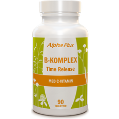 Vitamin c time release Alpha Plus B-Komplex Time Release 90 stk