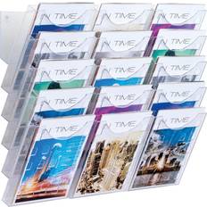 The Grid Wall Leaflet Holder 5xA4 Portrait