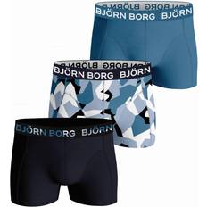 Bleu Boxers Björn Borg Nordic Camo Boys Shorts 3-pack - Skyway (2121-1103_73031)