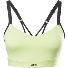 Reebok Lux Strappy Bra - Yellow Female