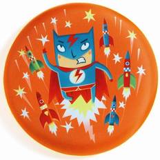 Super Héros Jouets d'Extérieur Djeco Frisbee Soft Throw Disc Superhero