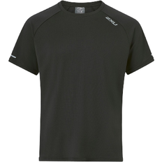 2XU Aero Tee Black/Silver Reflective Male