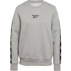 Dame - Fitness - Grå Sweatere Reebok Training Essentials Crew Sweatshirt Women - Medium Gray Heather