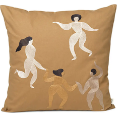 Oreillers Ferm Living Free Complete Decoration Pillows Brown (50x50cm)