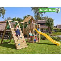 Gyngestativ og legetårn Nordic Play Legetårn Jungle Gym Cubby Komplet incl Klatremodul Xtra