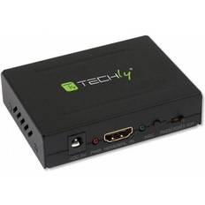 Techly HDMI-HDMI/Optical/2RCA F-F Adapter