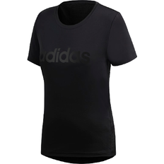 Adidas Design 2 Move Logo Tee - Black/Grey Six - Women