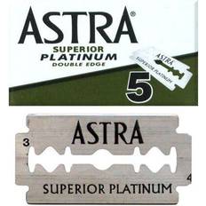 Astra Superior Platinum Double Edge Razor Blades 5-pack