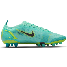 Turquoise - Unisex Football Shoes NIKE Mercurial Vapor 14 Elite AG - Dynamic Turquoise/Lime Glow