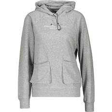 Nike Nsw Swoosh Hoodie Ft Grey Female