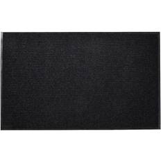 Solid Colour Entrance Mats vidaXL 241265 Black cm