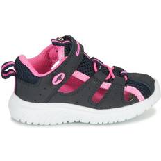 Textile Sandals Children's Shoes Kangaroo KI-Rock Lite EV - Dark Navy/Daisy Pink