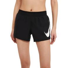 Hardlopen Shorts Nike Swoosh Run Shorts - White/Black