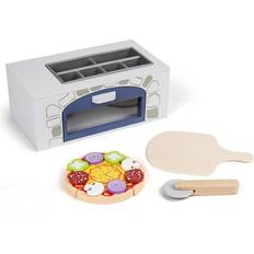 Træ pizzaovn VN Toys Pizza Oven with Accessories