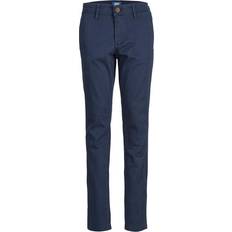 Jack & Jones Pantaloni Chino Junior Blu Scuro