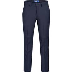 Wool Trousers Children's Clothing Jack & Jones Boy's Trousers - Blue/Dark Navy (12182246)