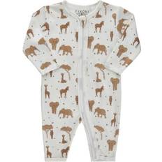 Elefanter Pyjamasar Barnkläder Fixoni Pajamas - Off White (34202-00-31)