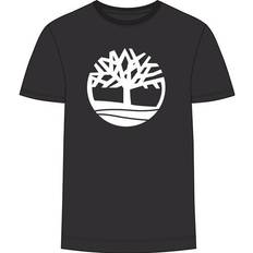 Timberland T-paidat Timberland SS Kennebec River Brand Tree Tee - White