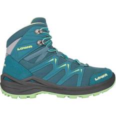 PU (Polyuretan) Hikingskor Barnskor Lowa Junior Innox Pro GTX Mid - Turquoise/Mint