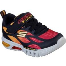 Skechers Boys Flex Glow Dezlo - Black/Red