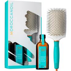 Moroccanoil Great Hair Day Oil Treatment + Paddle Brush