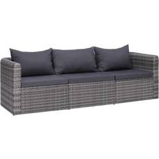 Gråa Modulsoffor vidaXL 44163 3-seat Modulsoffa