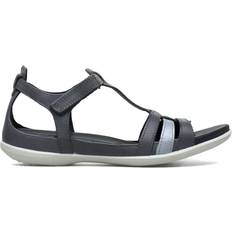 Ecco Blåa Tofflor & Sandaler ecco Flash - Marine/Dusty Blue Metallic