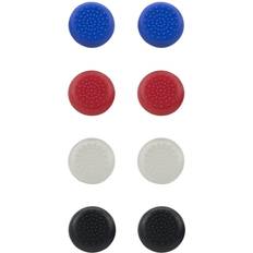 PS5/PS4 Stix Controller Cap Set - Black/White/Red/Blue