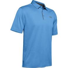 Fitness & Gym - Men Polo Shirts Under Armour Tech Polo Shirt Men - Carolina Blue/Pitch Gray