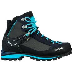 Gummi Trekkingschuhe Salewa Crow GTX W - Blue/Premium Navy/Eternal Blue