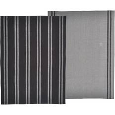 Södahl Soft 2-pack Kökshandduk Svart (70x50cm)