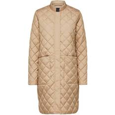 Selected Chaqueta Larga Mujer Fillipa - Beige