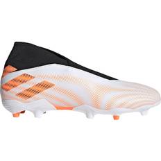 Adidas Nemeziz Shoes adidas Nemeziz.3 Firm Ground Laceless - Cloud White/Screaming Orange/Core Black