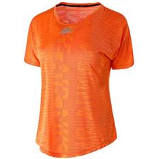 Course à pied - Orange T-shirts Nike Air Light Army Damen T-Shirt - Orange